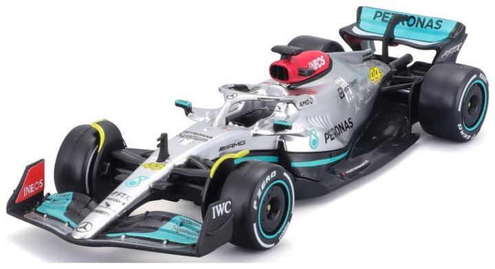 Produktbild Bburago 18-38065 F1- MERCEDES W13 EPerformance (2022)#44 Hamilton 1:43