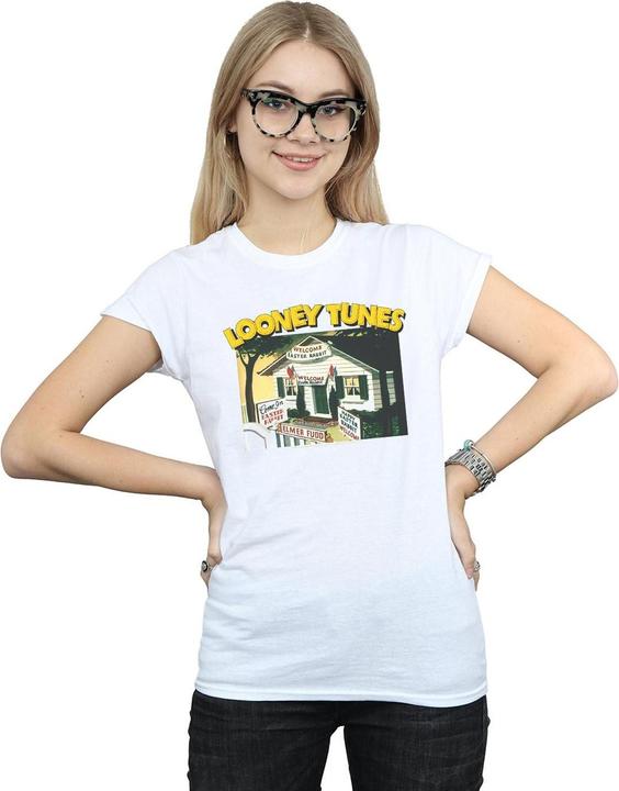 Produktbild Looney Tunes Elmer Fudd Welcome Easter Rabbit TShirt (M)