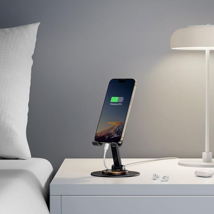 Actual product image Ugreen LP805 desk stand for phone tablet - black