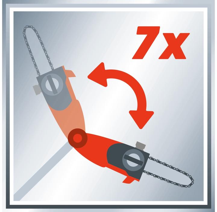 Actual product image Einhell Battery-powered pole pruner (Battery chain saw)