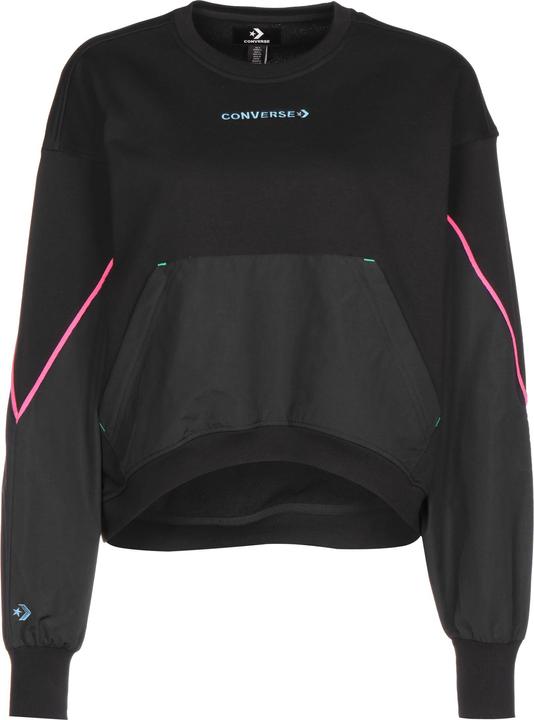 Converse Mixed Material Crew Sweater - 92261 (S)