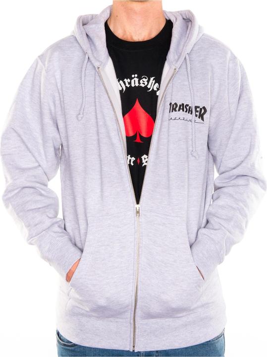 Image du produit Thrasher Capuche zippée avec logo (S, M, L, XL)