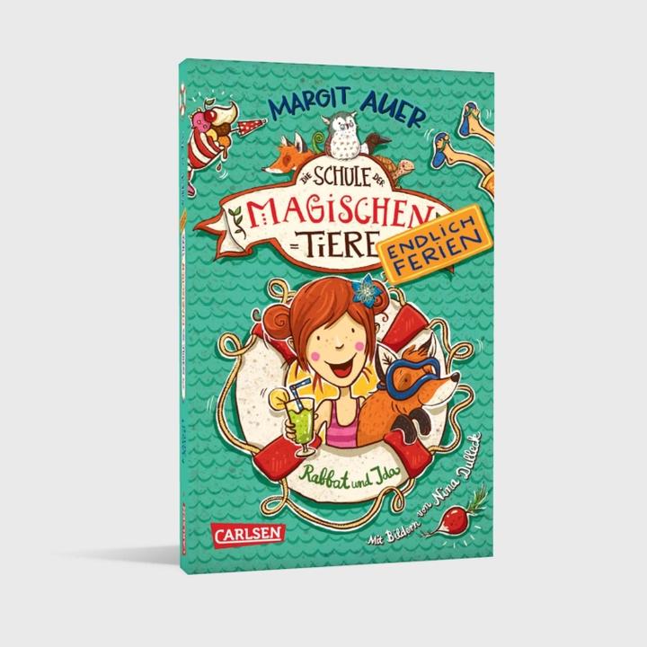 Immagine prodotto La scuola degli animali magici. Finalmente le vacanze 1: Rabbat e Ida (Margit Auer, Nina Dulleck, Tedesco)