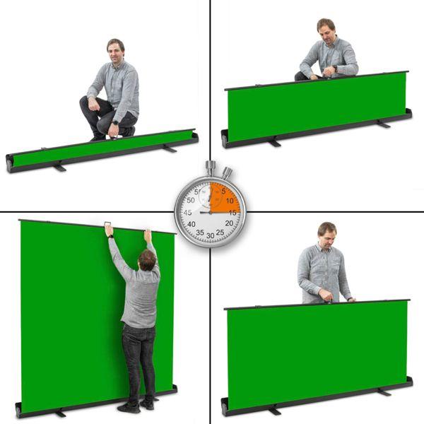 Produktbild Walimex pro Roll-up Panel Hintergrund (220 cm, 220 cm)