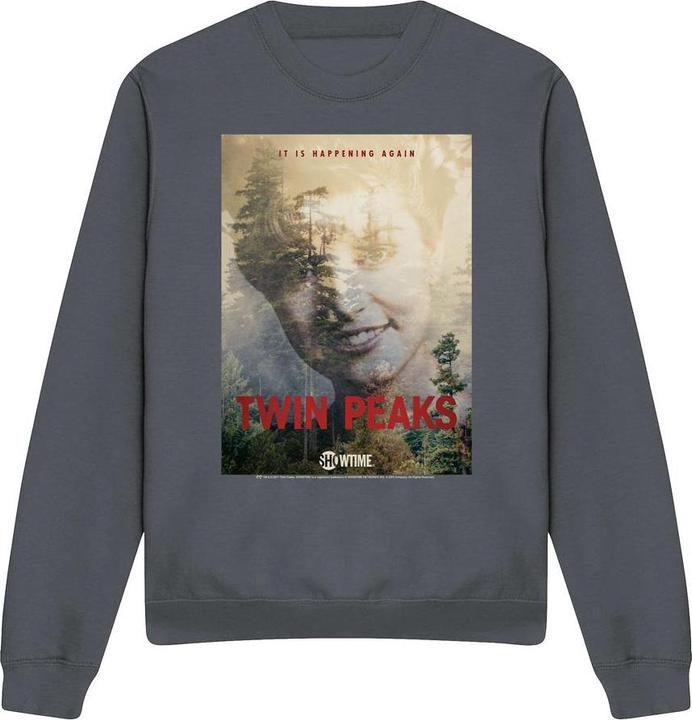 Actual product image Twin Peaks Unisex Adult Laura Palmer Sweatshirt (L)