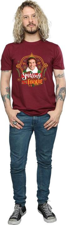 Actual product image Elf Mens Buddy Smiling T-Shirt (XXL)