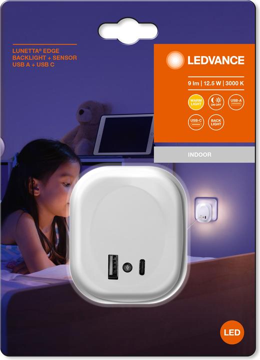 Produktbild Ledvance Lunetta Edge USB A&C