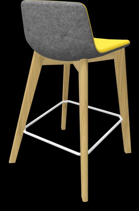 Actual product image Narbutas Twist & Sit Bar Stool