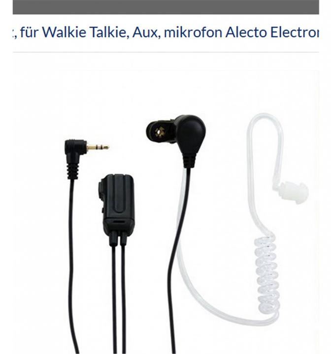 Actual product image Alecto FRH-10 Duo (Cable)