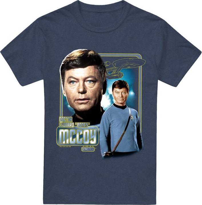 Actual product image Unisex Adult Leonard McCoy T-Shirt (3XL)