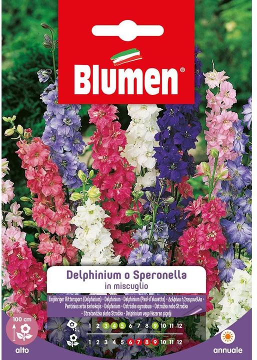 Produktbild Blumen Saatgut Einjähriger Rittersporn Mix (Blumensamen)