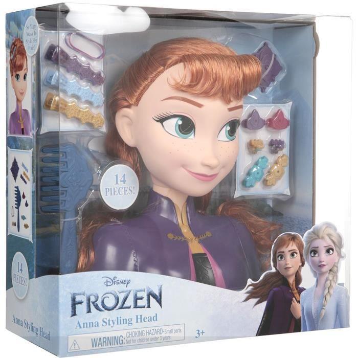 Actual product image Disney Anna Styling Head