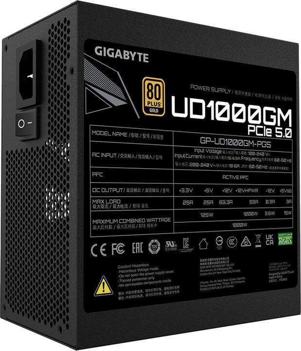 Immagine prodotto Gigabyte GP-UD1000GM PG5 2.0 (1000 W)