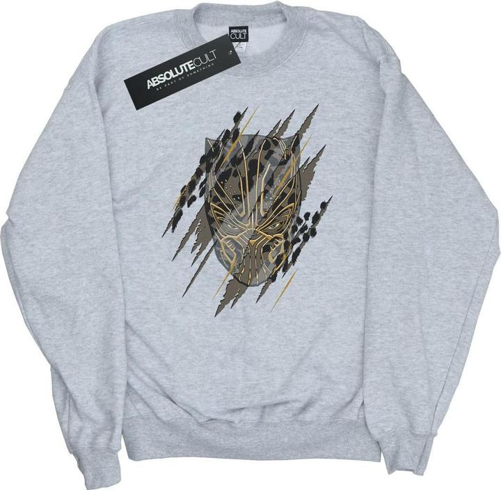 Immagine prodotto Felpa in cotone con testa dorata di Black Panther (3XL)