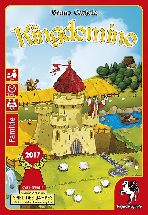 Actual product image Pegasus Kingdomino (German)