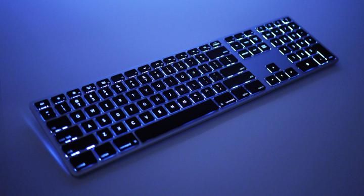Immagine prodotto Matias alluminio Mac bluetooth retroilluminato Space Gray (Ing. Int., Senza fili)