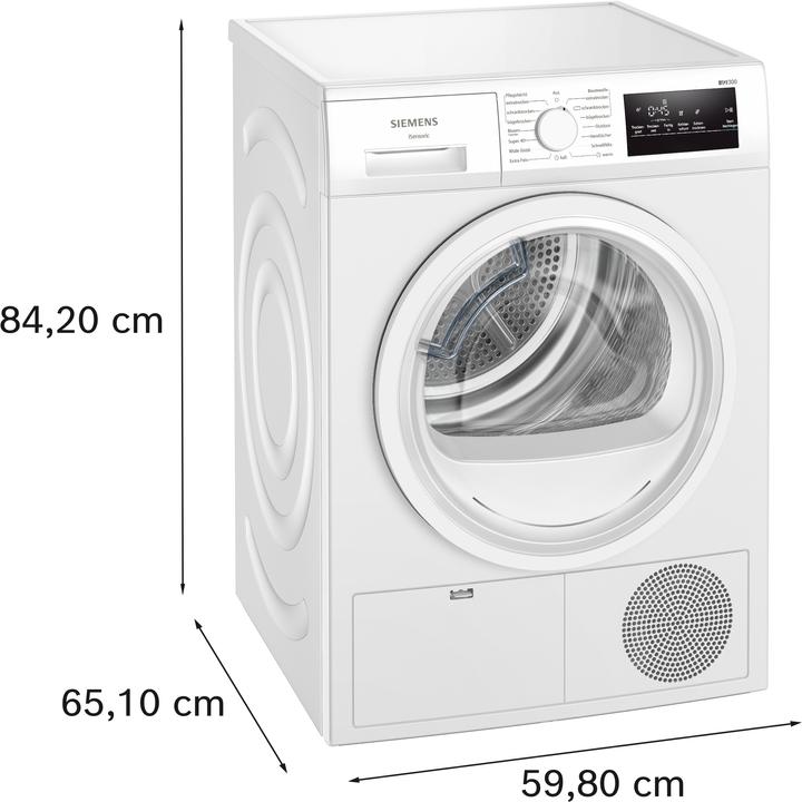 Image du produit Siemens WT45HVA3 (8 kg, Droite, Prise UE)