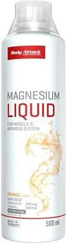 Body Attack Magnesium Liquid (500ml) (1 Stück, Flüssigkeit)