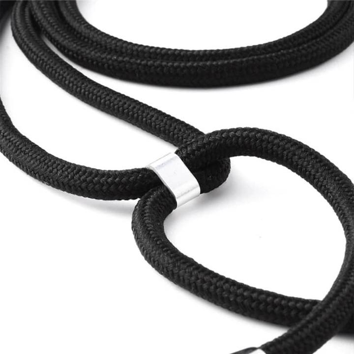 Image du produit RPD iPhone Xs Max - Chaîne pour téléphone portable / Necklace - Transparent avec cordon noir pratique