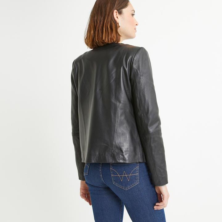 Produktbild Anne Weyburn Kurzer Blouson aus Schafsleder (34)