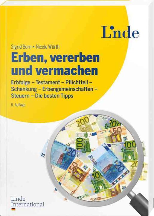 Immagine prodotto Erben, vererben und vermachen (Tedesco, Sigrid Born, Nicole Würth, 2022)