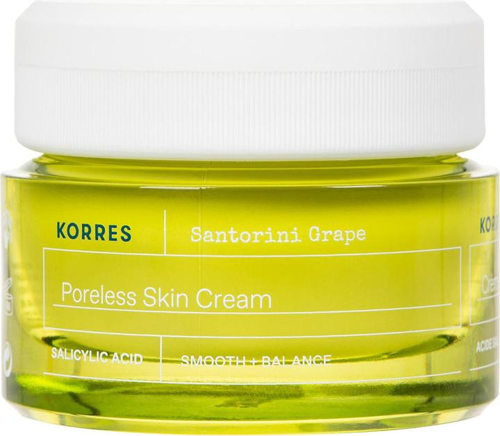 Korres Santorini Grape Poreless Skin Cream - 40 ml (40 ml, 24h Creme)
