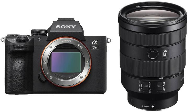 Sony Alpha 7 III Kit (24 - 105 mm, 24.20 Mpx, Vollformat)