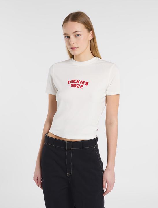 Image du produit Dickies Center Logo Ss Tee W Egret (S)