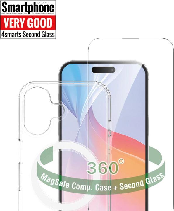 Image du produit 4smarts Kit de protection 360° Premium (1 pièce(s), Apple iPhone 16)
