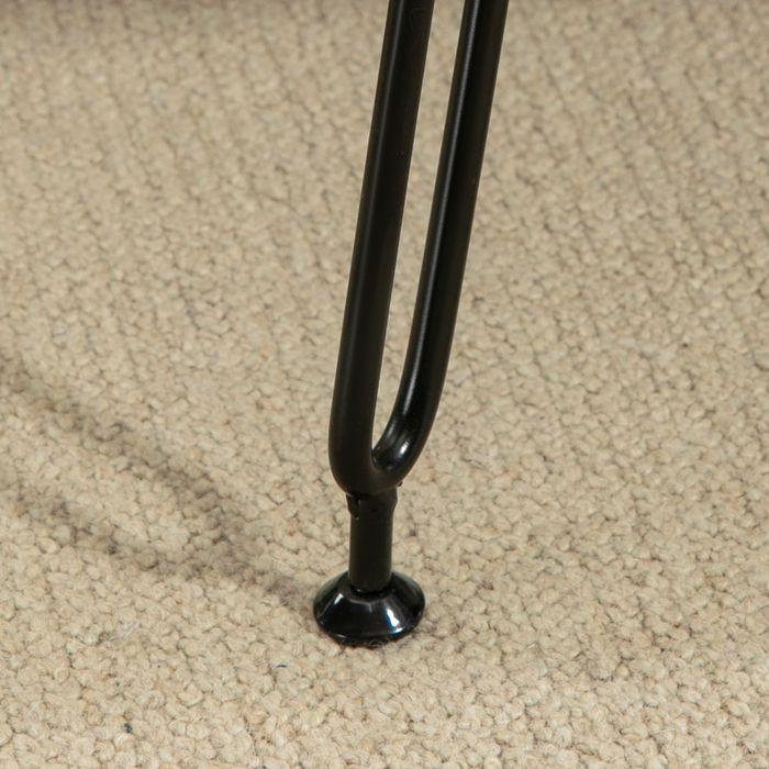 Immagine prodotto Swisshandel24 Panca, pelliccia sintetica, gambe in metallo, panca per scarpe, 82x30x47cm, bianco crema (82 cm)