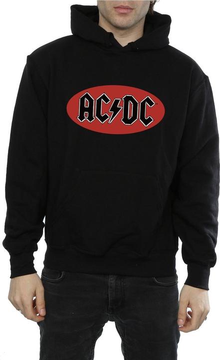 AC/DC Red Circle Logo Kapuzenpullover