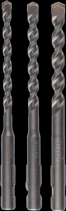Produktbild Bosch Zubehör Betonbohrer-Set, 3-teilig, SDS quick, 5 - 8 mm (5 mm, 6 mm, 8 mm)