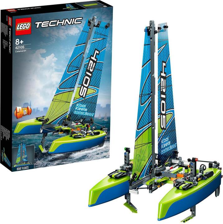 Immagine prodotto LEGO Tecnica: Catamarano (42105, LEGO Technic, LEGO DC)