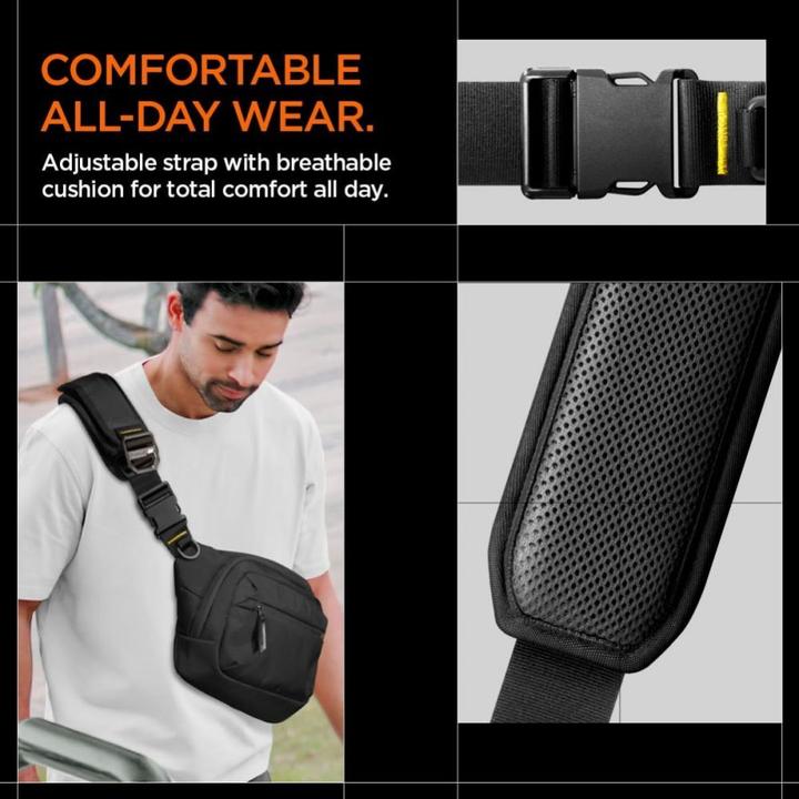 Immagine prodotto Spigen KD410 Borsa a tracolla Klasden - Nero