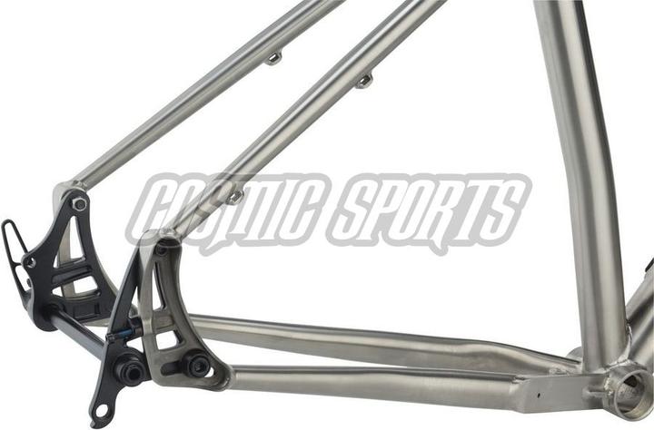Actual product image Salsa Timberjack Ti MTB Frame, 27.5+/29", titanium