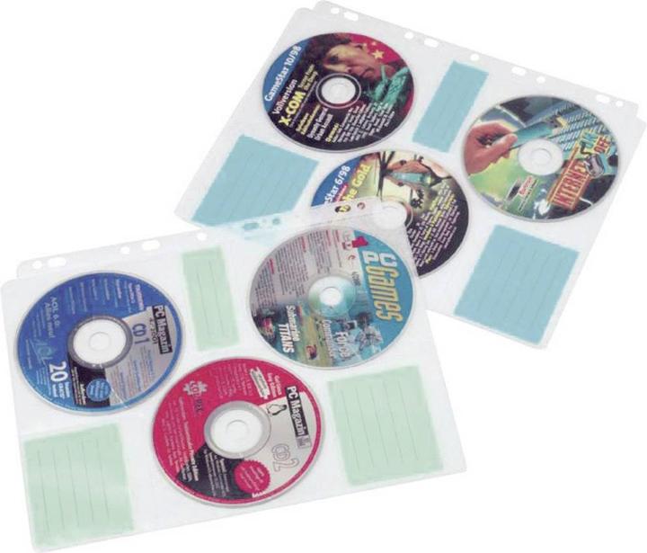 Produktbild Hama 1x10 CD-ROM-Index-Hüllen