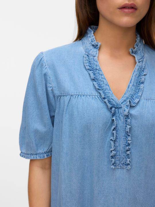 Produktbild Vero Moda VMROSA Kurzes Kleid Jeanskleid (S)