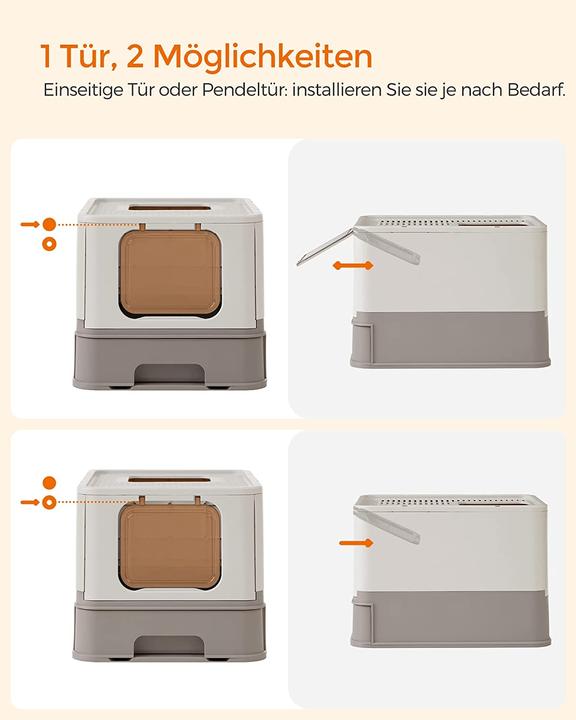 Actual product image Feandrea Schrödinger's Box (Cat litter box closed)