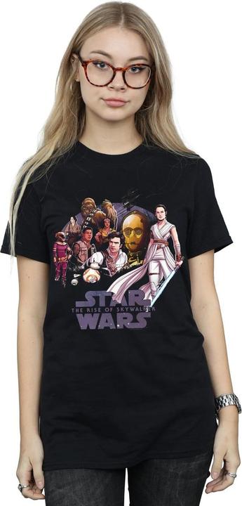 Actual product image Star Wars d Group Womens/Ladies Cotton Boyfriend T-Shirt (XL)