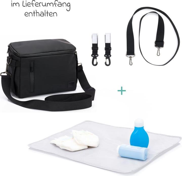 Immagine prodotto Fillikid Borse per passeggini Organizzatore per passeggini Larvik con tanto spazio, incluso.