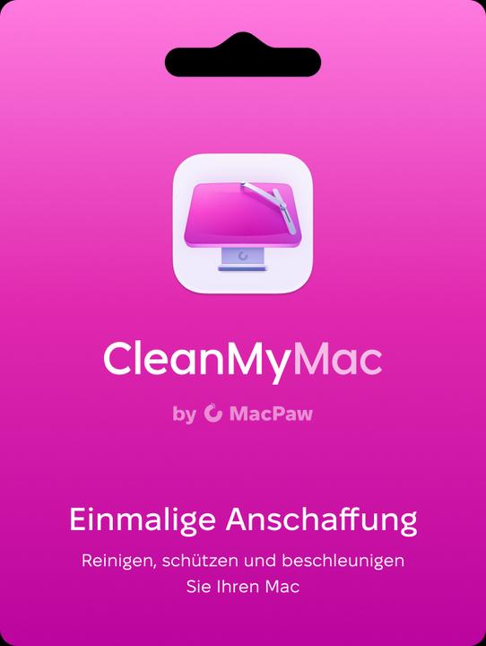 Image du produit MacPaw CleanMyMac Lifetime Download Code (1 Utilisateur, 1 Périphériques/Utilisateurs, Illimité)
