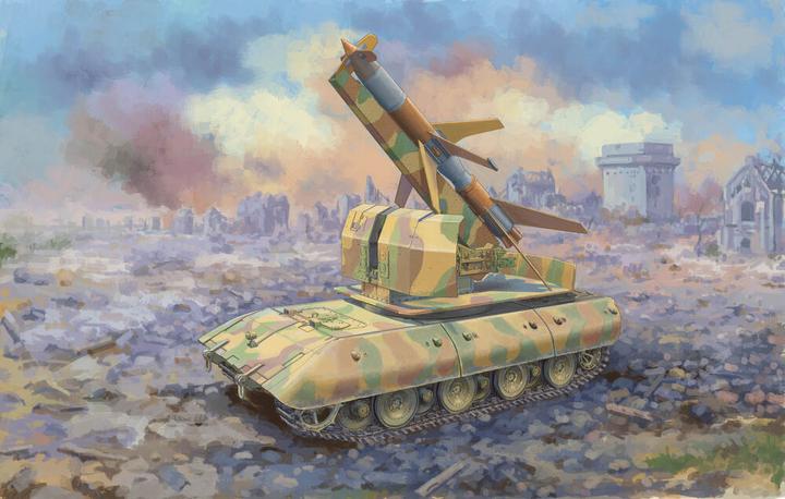 Image du produit Trumpeter E-100 Flakpanzer w/Flakrakete Rheintocher I