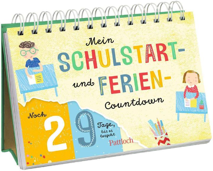 Actual product image My school start and vacation countdown (Hardcover, German)