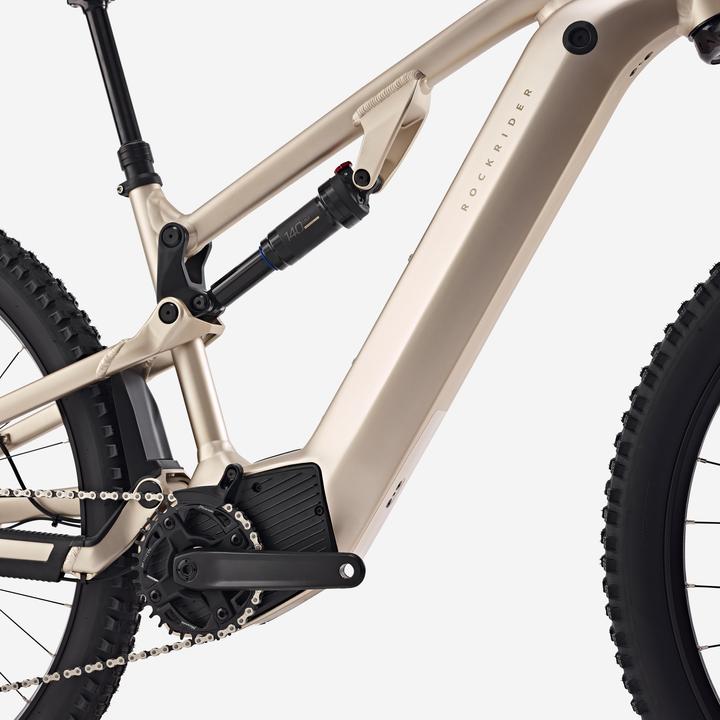 Actual product image Rockrider E-mountainbike 29 inch E-Expl 520 S yellow