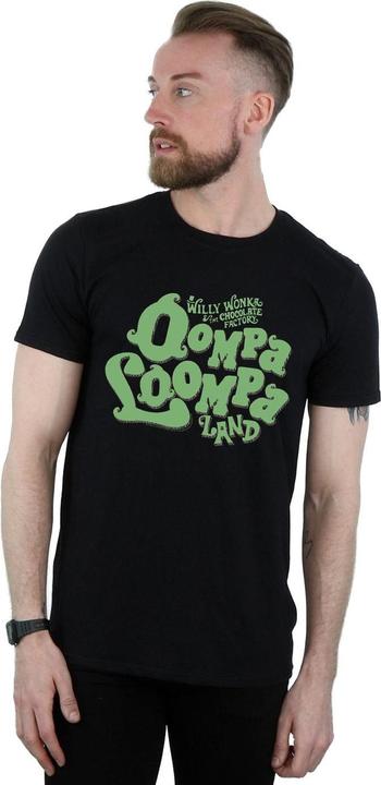 Actual product image Willy Wonka & the Chocolate Factory Mens Oompa Loompa Land T-Shirt (XXL)