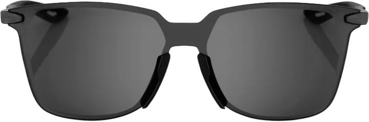 Image du produit 100% Brille Legere Square (Poli Noir Poli, Fumée)