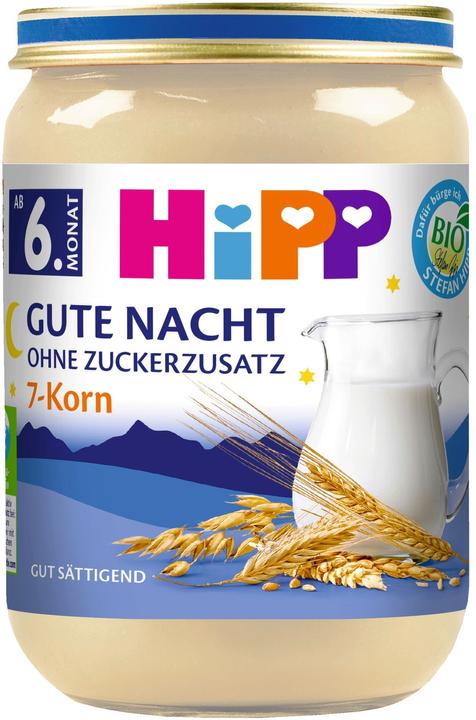 Produktbild Hipp Bio Gute Nacht ab 6. Monat (190 g)