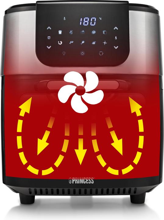 Produktbild Princess 182075 Aerofryer Oven DeLuxe - Heteluchtfriteuse - Inhoud 11 liter (EU-Stecker)