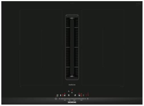Immagine prodotto Siemens ED777FQ25E iQ500 Piano cottura a induzione con cappa aspirante integrata 70 cm