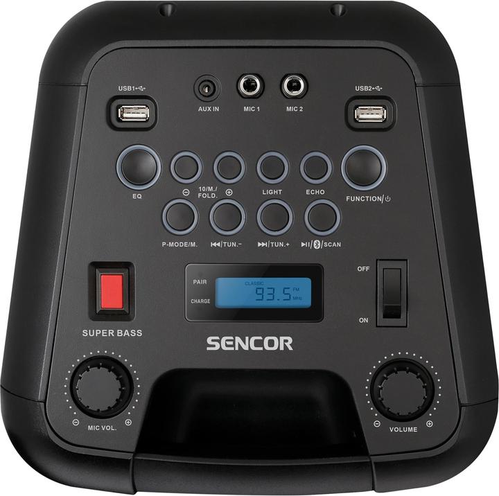 Actual product image Sencor SSS 3800 speaker black (10 h, Battery operated)